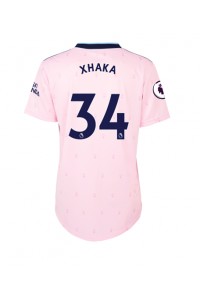 Arsenal Granit Xhaka #34 Fotballdrakt Tredje Klær Dame 2022-23 Korte ermer